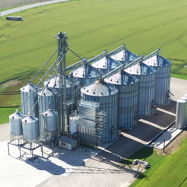 Bacres Grain storage silo facility