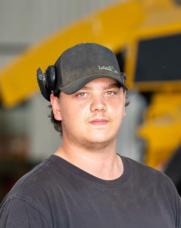 Evan Hobbs, Spreader Operator